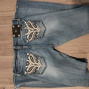 Miss Me Jeans size 28 distressed vintage